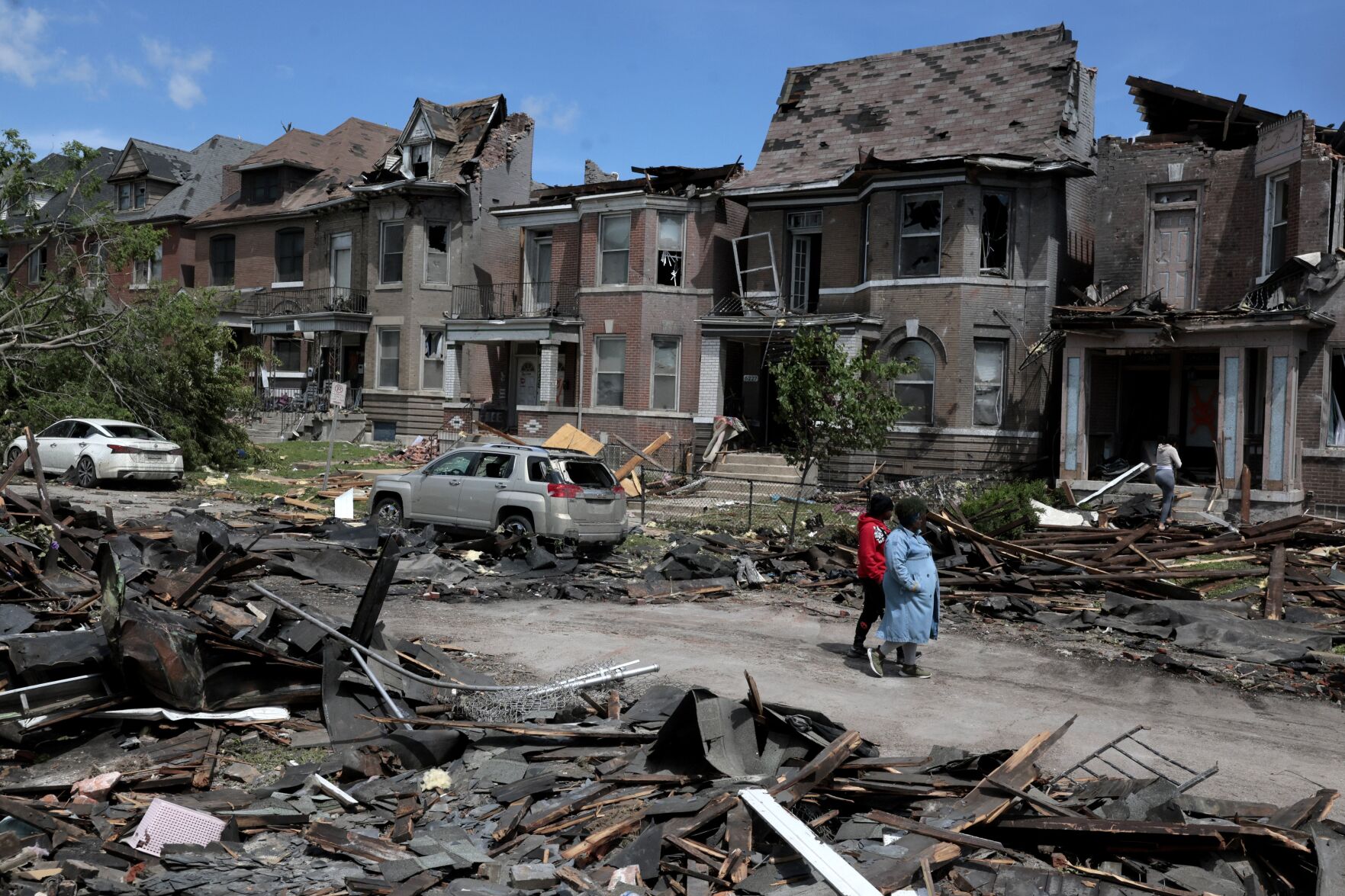 Surveying the damage